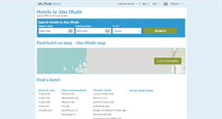 Desktop Screenshot of hotelsofabudhabi.com