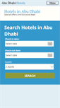 Mobile Screenshot of hotelsofabudhabi.com